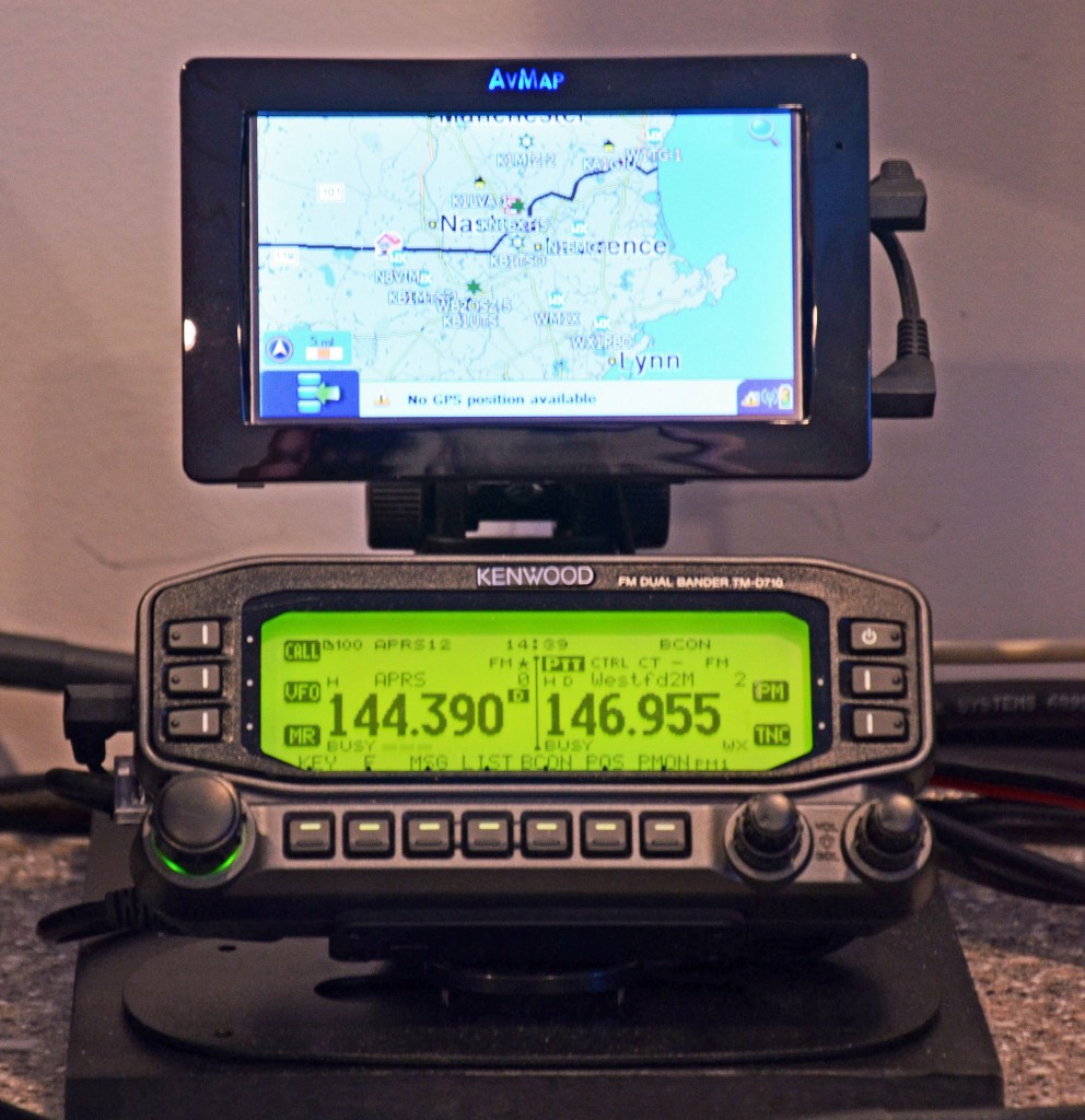 Base 2 m/70 cm Radio with APRS Display Base 2 m/70 cm Radio with APRS Display