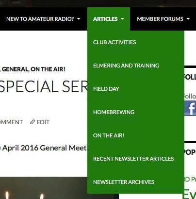 Articles Menu - Use to Read Our Ham Radio Blog Articles Menu - Use to Read Our Ham Radio Blog