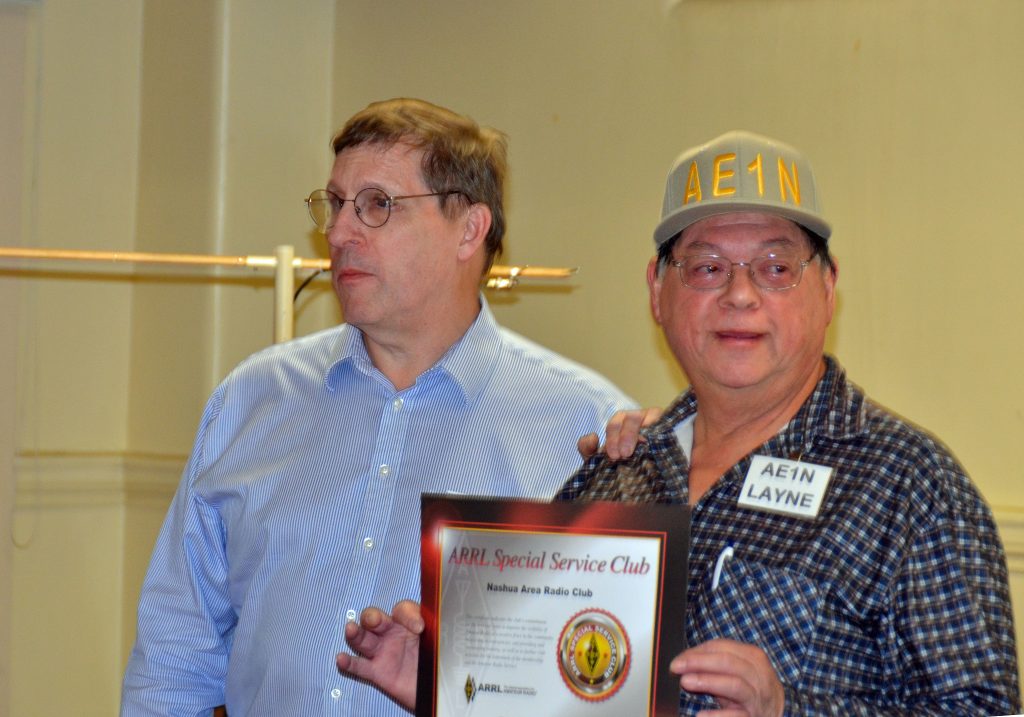 ARRL Special Service Club Presentation