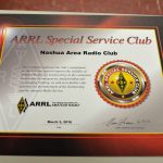 Special Service Club Certificate