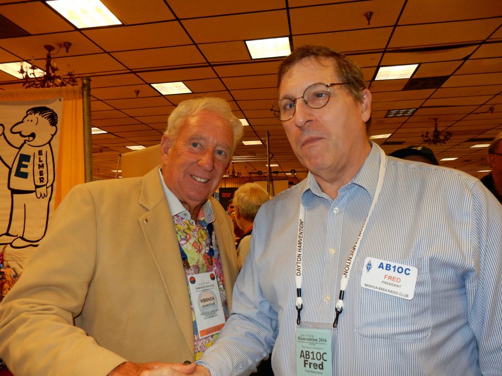 Fred, AB1OC with Gordon West, WB6NOA Fred, AB1OC with Gordon West, WB6NOA