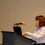 Anita Presenting at Dayton Hamvention Contest Forum