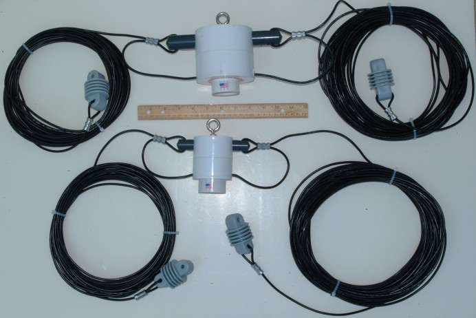 First Antenna - 3 kW antenna at the top First Antenna - 3 kW antenna at the top