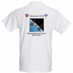 ARISS Contact T-Shirt Back