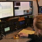 Abby, KC1FFX in the ARRL Rookie Roundup CW
