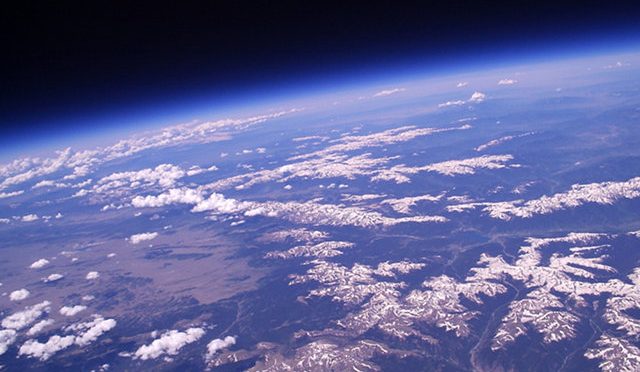Earth From A High Altitude Balloon
