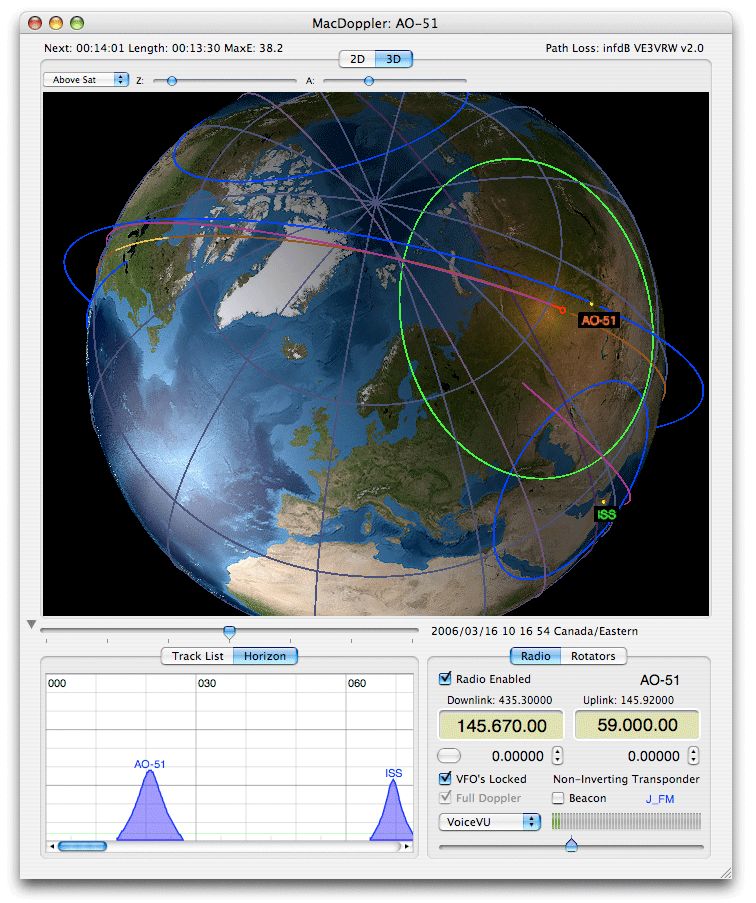 Satellite Antenna System - Computer Controlled Satellite Station via MacDoppler Software Satellite Antenna System - Computer Controlled Satellite Station via MacDoppler Software