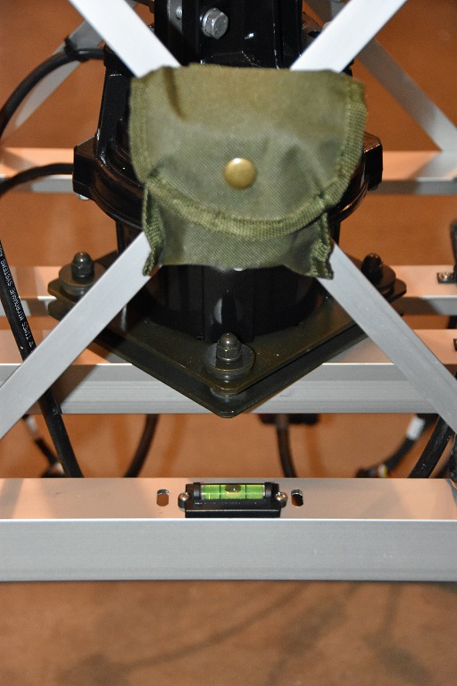 Levels and Compass for Tower Setup