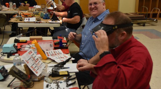 Our Latest “Tech Night” – A DSO138 Oscilloscope Kit Build