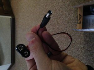 9V battery adapter