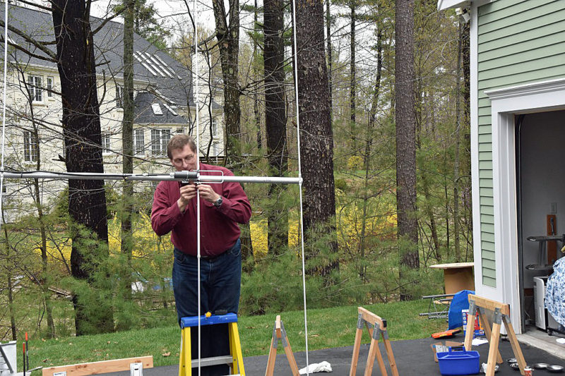 New 6M Yagi for Field Day - Tuning the 6M Yagi New 6M Yagi for Field Day - Tuning the 6M Yagi