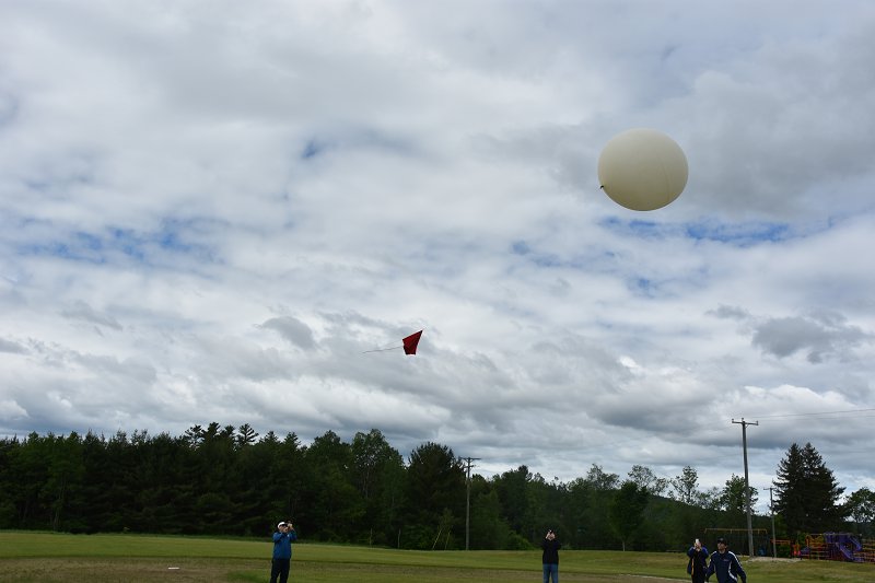 High-Altitude Balloon Launch High-Altitude Balloon Launch!
