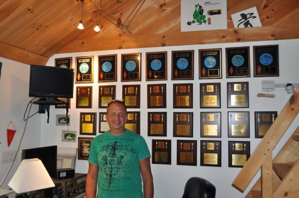 KC1XX Station - Matt and His Many Awards