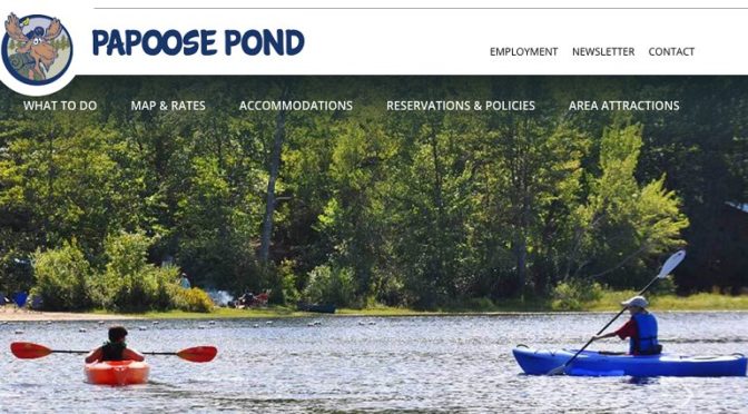 Summer Camping at Papoose Pond