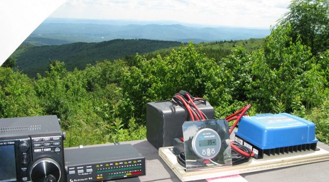 Portable SOTA Station with a View