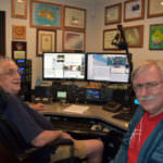 Tom, AB1NS and Aron, W1AKI in the ARRL Rookie Roundup RTTY