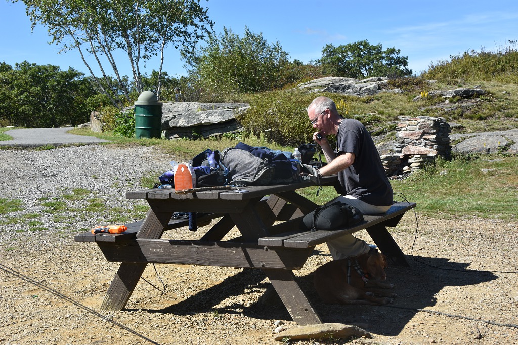 Jamey, KC1ENX working Europe QRP with his KX2 and Buddipole Jamey works Europe with his new KX2