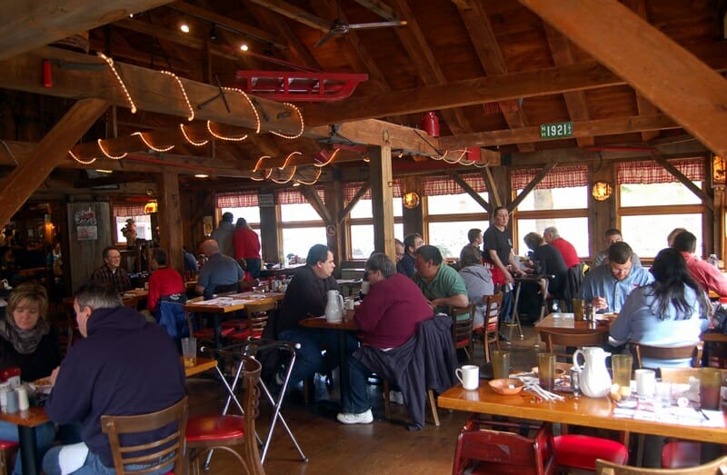 Inside Parker's Maple Barn