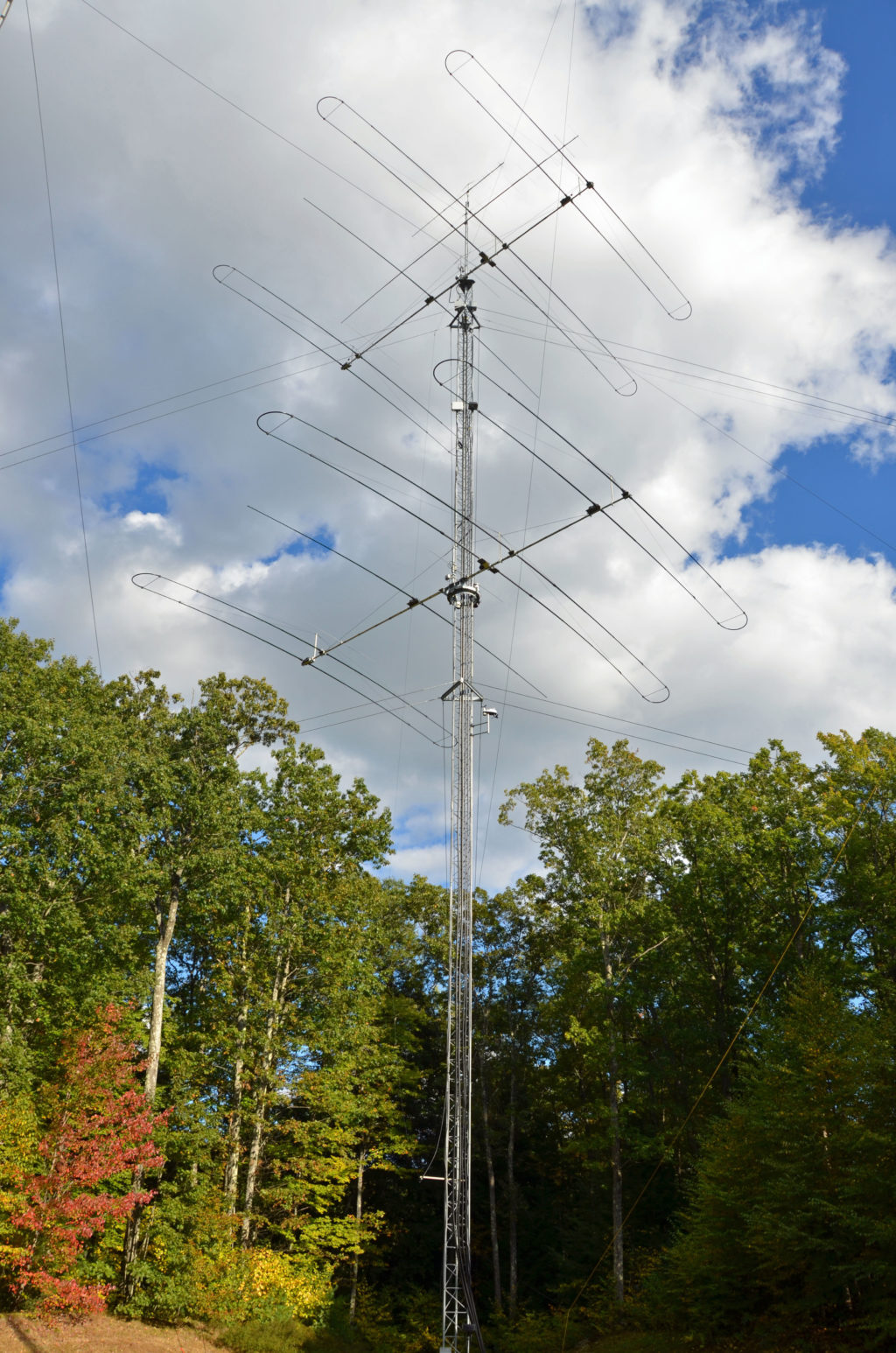 AB1OC Tower and Antennas - Amatuer Radio Station Construction