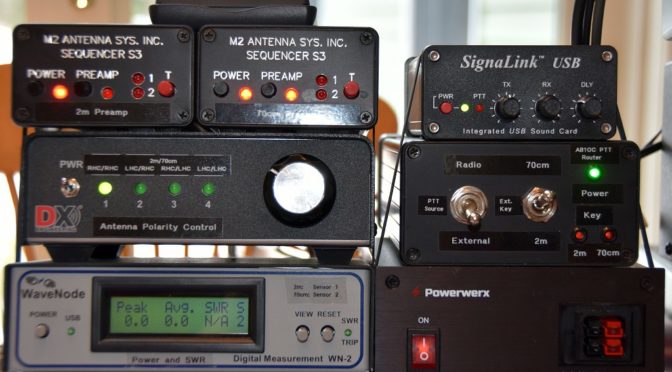 Portable Satellite Station Controls