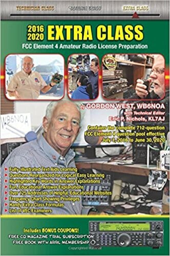 Extra License Class Gordon West Extra Class Book