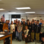 Merrimack High School Students Participating in Kit Build and CW Competition