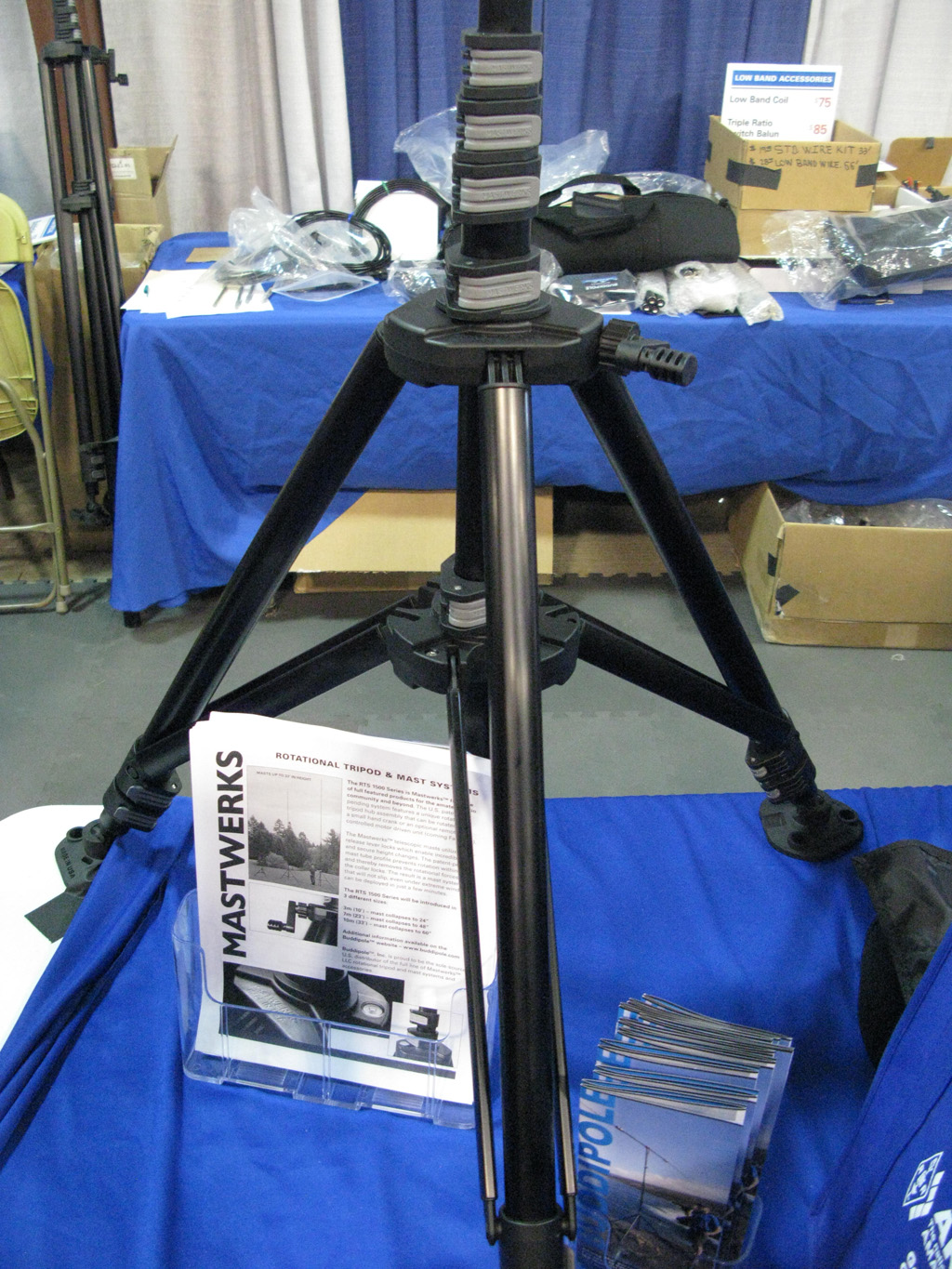 Rotating Mast soon to be available from Buddipole