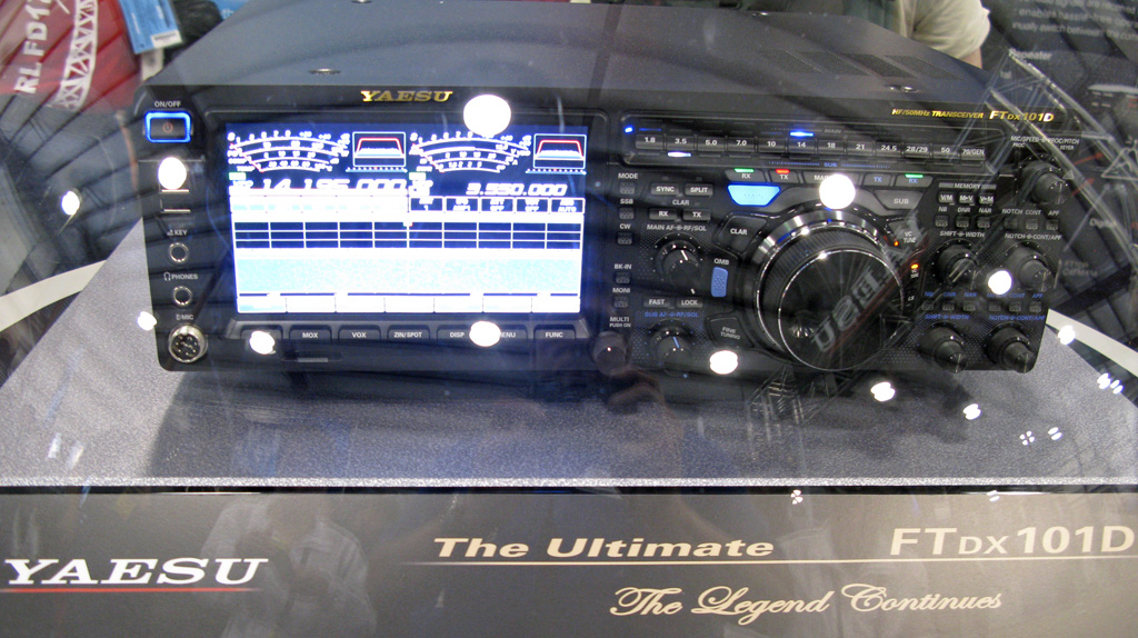 Yaesu's newly announced transceiver, the FTdx101D
