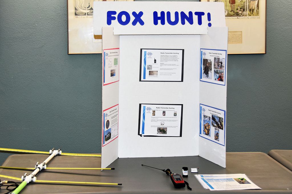 Fox Hunt Activity at Youth Outreach Day