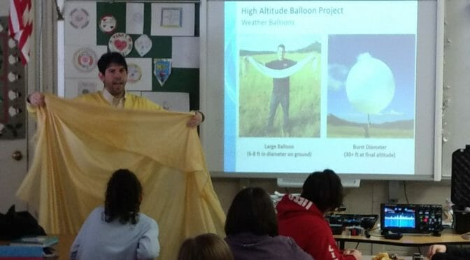 HAB Project at HMS - Amateur Radio Youth Outreach