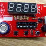 Soldered clock kit