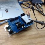 Trying circuits on the new Arduino board