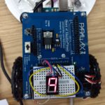 Arduino going through program to show progressing digits 0 - 9