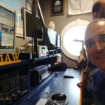 Dan at the Data station at W1AW