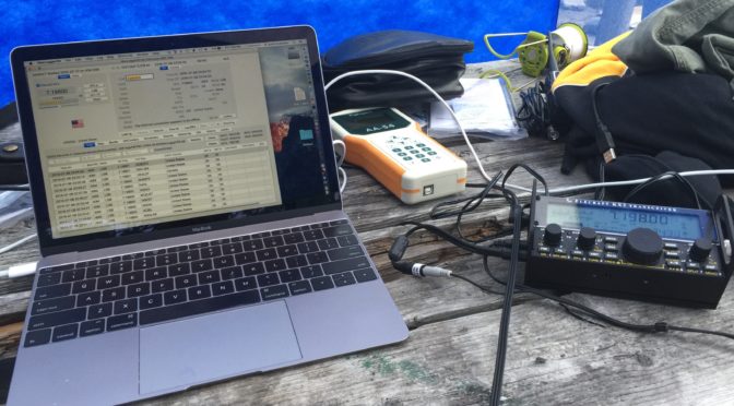 QRP operation from Boston Harbor Islands
