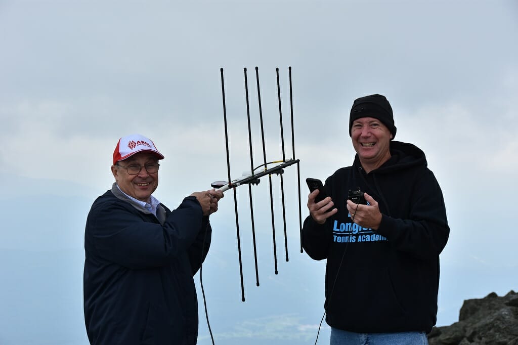 Mike and Jamey Work 2 Meters