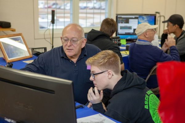 John, AC1EV Helps a Student Get On The Air