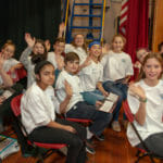 HMS Students Before ARISS Contact