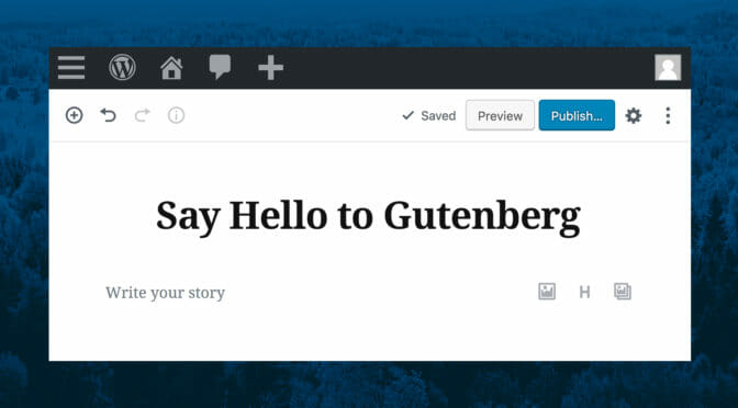 Wordpress Gutenberg