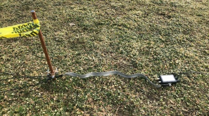 RBOG 160m Portable Antenna for Winter Field Day