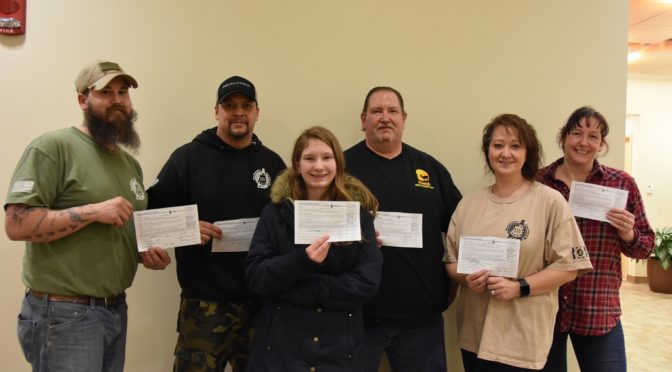 Tech Class Students with CSCEs