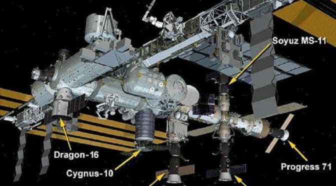 ISS Fully Docked - ARISS Auction