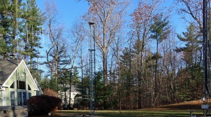 New EME Tower in Antenna Farm
