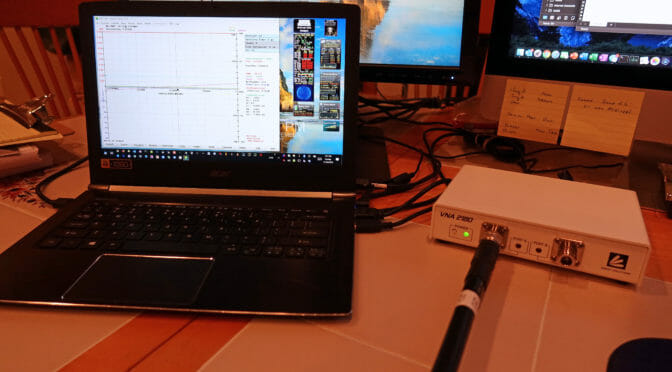 Measuring Coax Cable Electrical Length Using a VNA