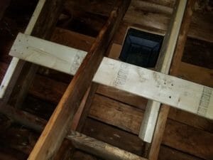 More attic bracing