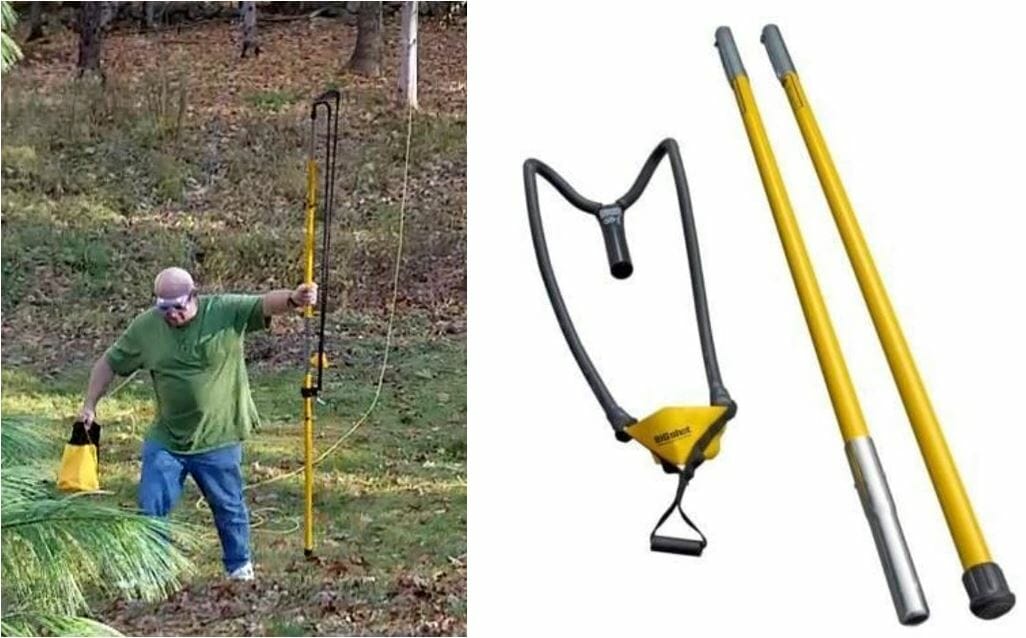Bigshot Slingshot Throwline Launcher for Raising Wire Antennas