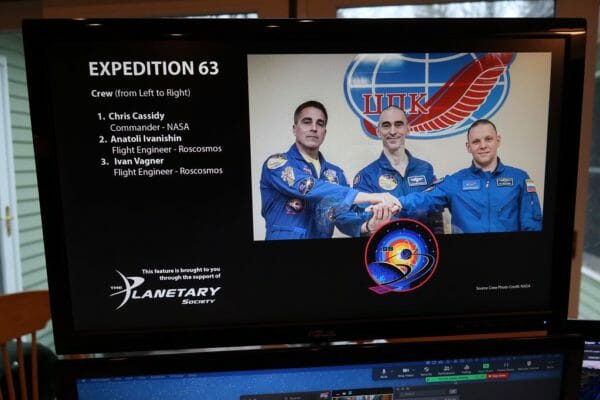 First for ARISS - Our Astronaut, Chris Cassady