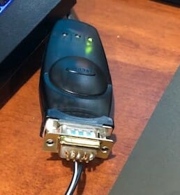 USB to Serial Adapter for Remote PPT Switch