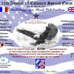 2020 13 Colonies Special Event Certificate
