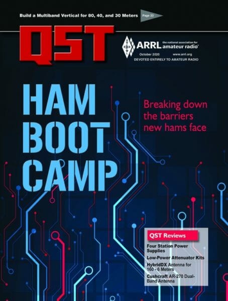 Ham Bootcamp - October 2020 QST Cover